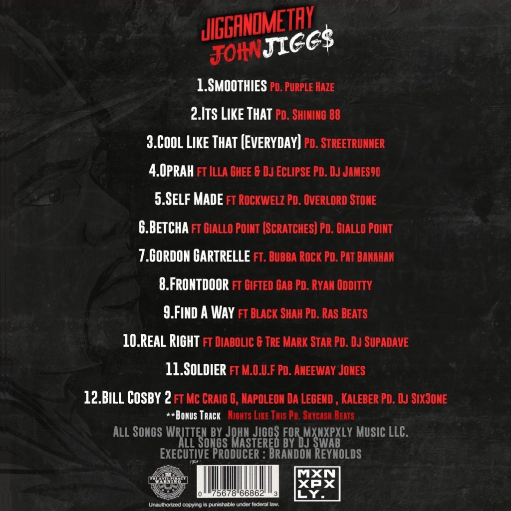 John Jigg$ Drops ‘Jigganometry’ Album + ‘Gordon Gartrelle’ Video feat. Bubba Rock