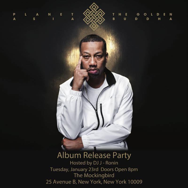 Planet Asia - The Golden Buddha (Album Release Party) [Event Artwork]