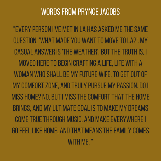 Prynce Jacobs - California Winter [Album Description, Part 2]