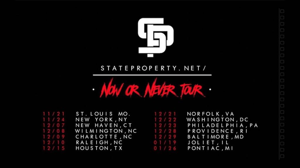 Video: State Property - Now Or Never Tour (Freestyle)