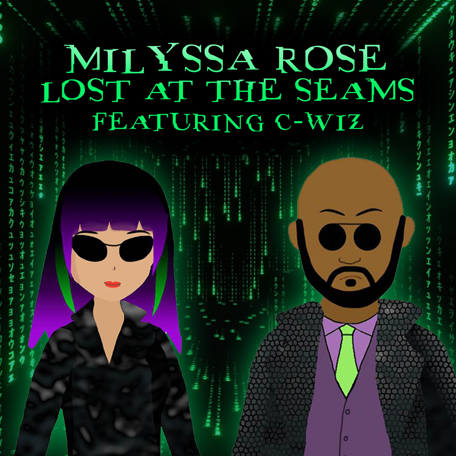 Milyssa Rose & C-Wiz - Lost At The Seams [Official MP3 Artwork]