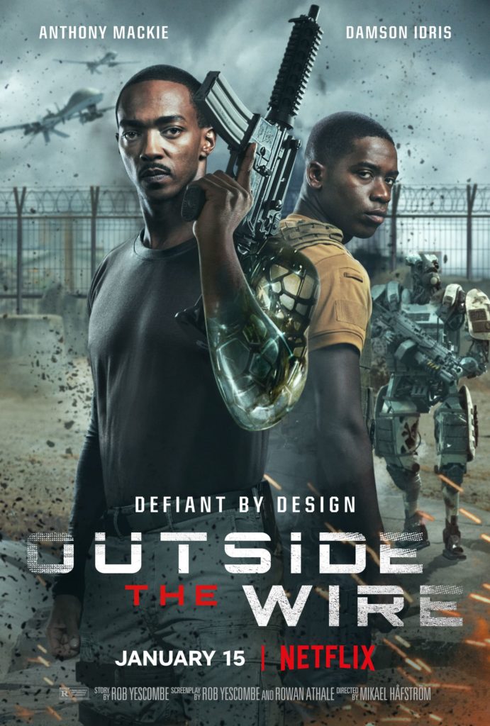 1st Trailer For Netflix Original Movie 'Outside The Wire' Starring